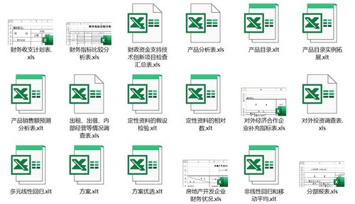 Excel市场营销模板 百度网盘分享
